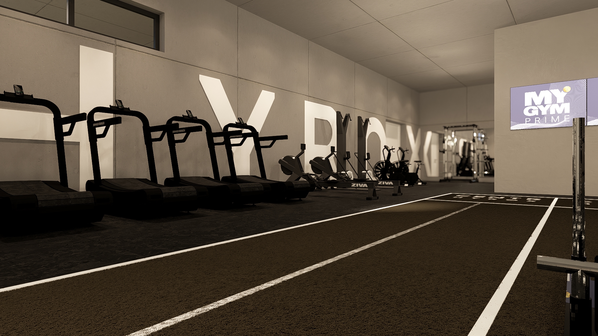 Training und Ausstattung im MYGYM PRIME Bürmoos